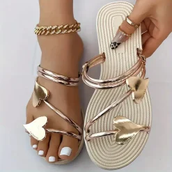 Non-Slip Luna Shimmer Sandals -  Radiate effortless elegance, designed to catch every light and every eye